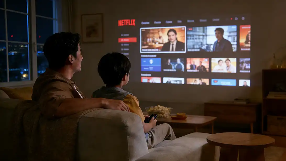 How to Watch Netflix on a Projector? explore netflix certified projector